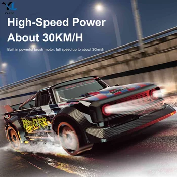 1/16 4WD On-road RC Masina de Mare Viteza 2.4 GHz 30km/h Control de la Distanță Masina de Drift Scală Completă de Control de la Distanță Vehicule cu Lumini LED-uri de Jucarii