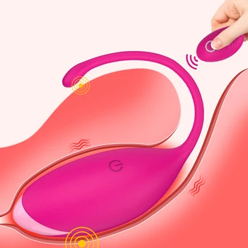 10 Viteze G-spot Vibrator Vibrator Ou Ben Wa Bile Kegel Exercitii Vaginale Mingea de Control de la Distanță Glont Vibrator Jucării Sexuale Pentru Femei