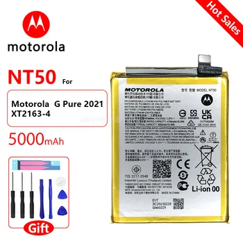 100% Original Motorola Înlocuire NT50 pentru Motorola C 20 Fusion lite 5000mAh baterie Reîncărcabilă Batteria Baterii+Instrumente Gratuite