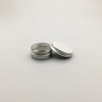 100pc 15g Aluminiu Crema Borcan de Metal Cosmetice Argint Recipient Borcan cu Capac 15ml Gol Aluminiu Ambalate în Borcan DIY Oală de Ceai Staniu