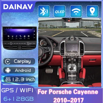 12.3 inch Android Radio Auto Stereo Receptor Pentru Porsche Cayenne 2010-2017 de Navigare GPS Multimedia MP3 Player Construit în Carplay