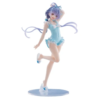 18Cm Bilibili Taito Vsinger Luo Tianyi Vocaloid baza de Date Costume de baie Figura de Acțiune de Două-Dimensional Model de Fată Jingpin Jucarii Cadou
