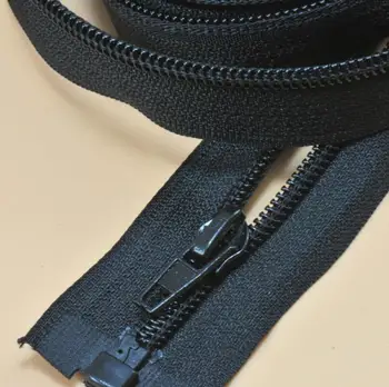 1buc Nr. 5 nailon deschide cu fermoar sacou jacheta cu fermoar din Plastic soclu negru de protecție a mediului nu se decoloreaza