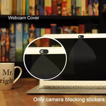 1pclaptop Acoperire Camera Slider Telefon Mobil Lentilă Frontală carcasă de Metal de Confidențialitate Autocolant Pentru Tableta Webcam Obturatorului R4p2
