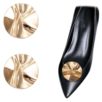 2 Buc de Metal Rotund Clipuri Pantofi Pantof Clasic Înfrumusețarea Tocuri inalte Apartamente Accesorii Femei Petrecerea de Nunta Pantofi Decoratiuni DIY