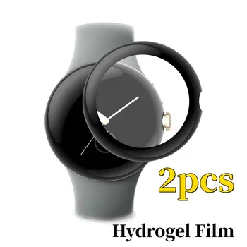 2 buc Hidrogel Film Pentru Google Pixel Ceas 3D Curbat Soft Edge Protectie Ecran Protector Smartwatch Accesorii care Nu sunt de Sticlă