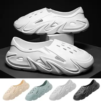 2022 Bărbați Sandale Saboti Casual Pantofi de Vara în aer liber, Papuci de casă Bărbați Flip Flops, Sandale de Plajă în aer liber Pantofi Sport Zapatos de sex Masculin