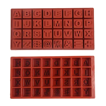 26 Limba Engleză Alfabete Majuscule Forma Patrata Din Silicon Matrite De Ciocolata Jeleu Tort Mucegai Fondant De Copt Instrumente De Decorare