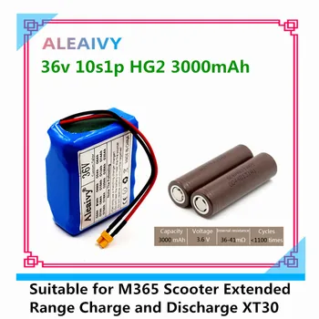 36V 10S1P 18650 HG2 3000mAh Baterie Litiu-ion, Pentru M365 MIJIA Pro Scooter Gamă Extinsă de Încărcare Și Descărcare XT30 Plug