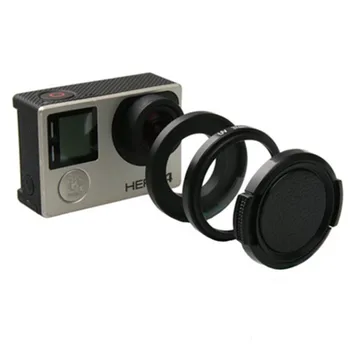 37MM Filtru UV Obiectiv Pentru Go Pro Hero3 Protector cu Capac Obiectiv pentru GoPro Erou 4 3 3+ Foto Black Edition Accesorii