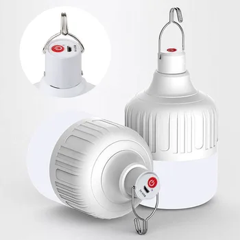 4800MAH USB Reîncărcabilă LED Lumina de Urgență Bec cu LED Pentru Camping în aer liber Pană de curent Portabile, Lampa de Cort Veranda Felinar