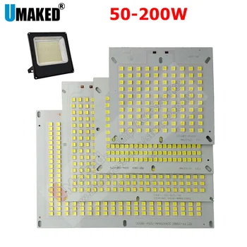 50-200W 5054 Putere maxima LED Proiector sursa, SMD Chip led PCB board placă de Aluminiu pentru lampă în aer liber gazon lumina bay lumina