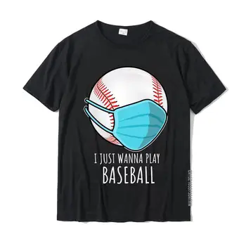Amuzant Baseball Tricouri Cadou Vreau Doar Să Joace Baseball Jucător Nebun Camisa Topuri Tricou Bumbac Tricouri Tineri