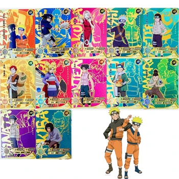 Animație De Personaje De Desene Animate Naruto Card Zr Reale Rafinat Joc De Colectie Carte De Anime Periferice Cadouri De Crăciun Fată Băiat Jucărie