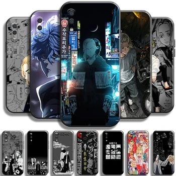 Anime Tokyo Răzbunătorul Pentru Samsung Galaxy A01 A01 Core Cazul în care Telefonul Înapoi TPU Acoperire Cazurile de Silicon Lichid Protecție Completă Moale