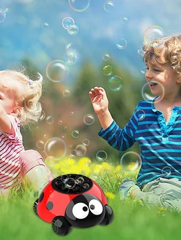 Automat Masina de Bule Gărgăriță Vara Bubble Blower pentru Copii mici Portabil Bubble Jucarii pentru Petrecere în aer liber de Ziua