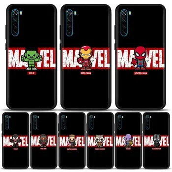 Avengers Venin Spider man Marvel Coque Funda Telefon Caz pentru Redmi Nota 7 8 8T 9 9 9M 10 11 11 11E Pro plus 4G 5G Caz Capa