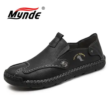 Barbati Pantofi De Piele 2021 Bărbați Mocasini Confortabile Pantofi Pentru Bărbați Apartamente De Conducere Pantofi Ușoare Pantofi Pentru Bărbați Adidași Om Pantofi Cu Barca