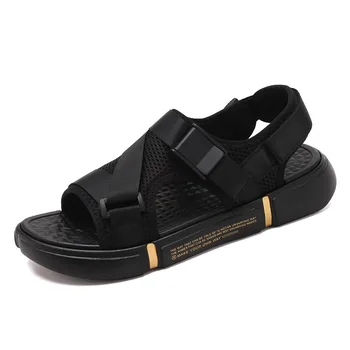 Camuflaj Sandale de Plaja Pantofi de Vara pentru Bărbați Nealunecoase Confortabil Pantofi Casual Negru Sandale Papuci de casă Ieftine Sandale de Moda pentru Bărbați în aer liber