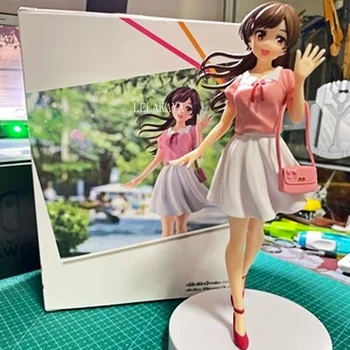 Chirie Prietena lupta Anime Japonez Mizuhara Chizuru Nanami PVC Model de Birou Suport Decorativ Fată de Desene animate figurina Jucarie Cadou