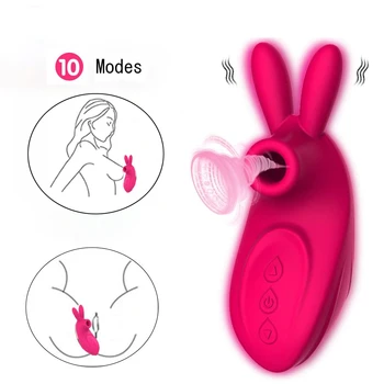 Clitoridiana Supt Vibrator Cu 10 Intensități Moduri Pentru Femei Reincarcabil Liniștită Clitoris Sfarcuri Aspirație Stimulator Jucarii Sexuale