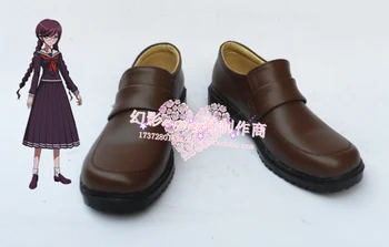 Dangan Ronpa Toko Fukawa Halloween Cosplay Boot Pantofi H016