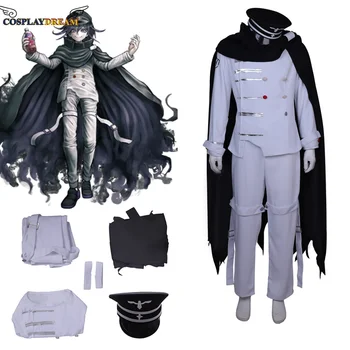 Danganronpa Kokichi Oma cosplay costum Kokichi Oma uniformă albă costum cu pelerina Halloween barbati anime rol personalizate
