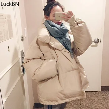 De bumbac captusite de iarna căptușit sacou nou student de sex feminin geaca de pâine haina versiunea coreeană liber gros de bumbac căptușit jacheta femei