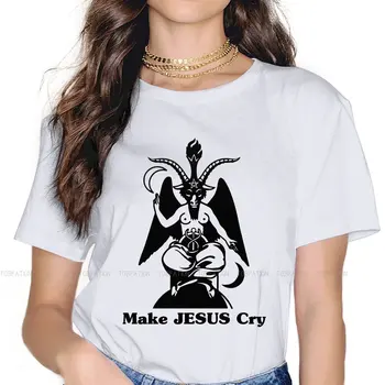 Diavolul Tricou pentru Femei Fata Hacer llorar Moale Tee Tricou Noutate Design Nou Pufos