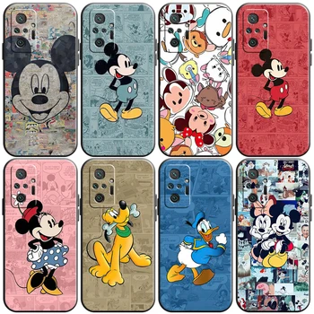 Disney Mickey Mouse Desene animate Caz de Telefon Pentru Xiaomi Redmi Nota 9 9i 9AT 9T 9A 9C 9 9M 10 10 Pro 5G Moale Coque Capac de Silicon