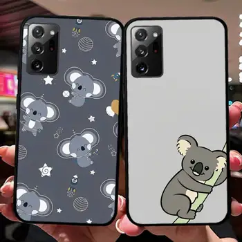 Drăguț urs koala Caz de Telefon pentru Samsung Note 5 7 8 9 10 20 pro plus lite ultra A21 12 72