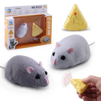 Electronice de Control de la Distanță Fals Rat Jucării Pisica Pisica Accesorii Electronice Mouse-ul Noutate RC Amuzant Emulare Mouse-ul Joc