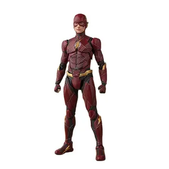 Eroul Toy15cm BANDAI HF DC Justice League Flash Barry Allen FLASH PVC Figura de Acțiune de Colectare de Jucării Model de Cadou