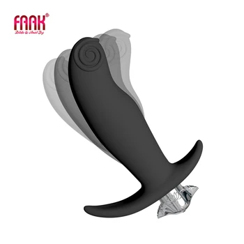 FAAK vibratoare, butt plug g-spot stimula sex masculin, prostata pentru masaj din silicon vibrator femei masturbator jucarii sexuale vibratoare 10 viteze