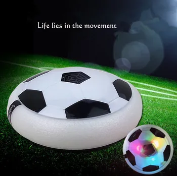 hover airfully minge de Lumină LED Intermitent Sosirea Aer Putere Minge de Fotbal Disc de Fotbal de Interior Jucărie Multi-suprafață Situându-Alunecare