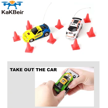 KaKBeir 8 Culori Masini RC Fierbinte Vânzările coca-Cola Masina Mini RC-Car Radio Control de la Distanță Micro Masina de Curse Jucărie Pentru Băieți Copii Cadou TSLM1