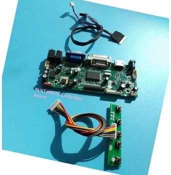Kit pentru LTN101NT07 LED LCD REZOLUTIE 1024*600 HDMI DVI VGA LVDS Controller driver placa de DIY cablu ecran