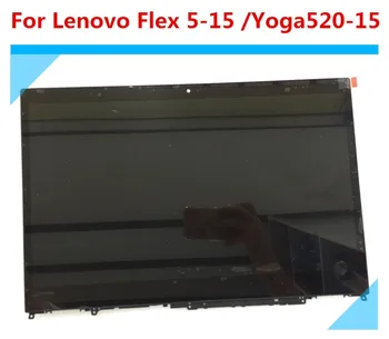 Laptop Display LCD Pentru Lenovo Flex 5-15 5-1570 / Yoga 520-15 15.6 FHD Touch Screen Digitizer Asamblare cu Bezel 80XB