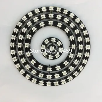 LED-uri Built-in Full-Color de Conducere Lumini Cerc 5V 2812B phantom ring built-in IC cerc magic diametru exterior 10-170mm