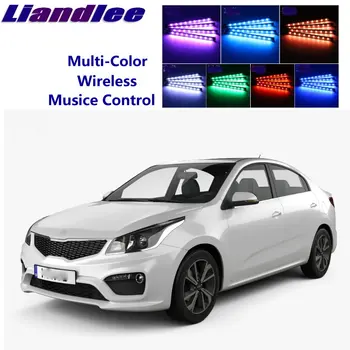 Liandlee Masina Neon de Culoare-Schimbarea Luminii de Atmibient Interiorul Picioarelor Lumina Pentru KIA K2 Rio Mândrie Xcite Cinco RX-V Stylus