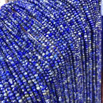 Margele din Piatra naturala Mici Margele Fatetate Lapis Lazuli Liber Margele Spacer pentru a Face Bijuterii Brățară Colier DIY Accesorii