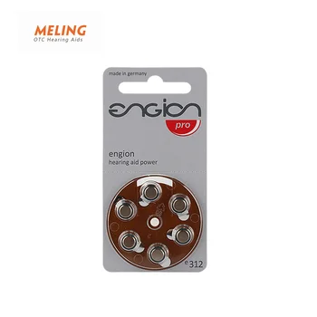 Meling ENGION Zinc-Aer 1.4 V Baterie pentru CIC.LENOVO Auditive 312/E312/PR41 Performanță proteze Auditive, Baterii Fabricate in Germania