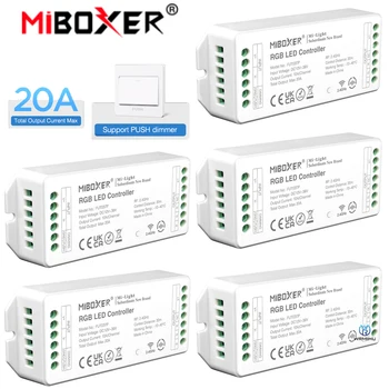 Miboxer 20A Curent Mare de Iesire DC12V 24V 36V Benzi cu LED-uri Controler Singură Culoare Dual Alb RGB RGBW RGBCCT Lumini Dimmer FUT035P