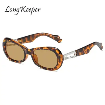 Noua Modă pentru Femei ochelari de Soare Moda Mic Ochi de Pisica Ochelari de Soare Brand Design Leopard Ochelari de sex Feminin Negru Ochelari de Nuante UV400