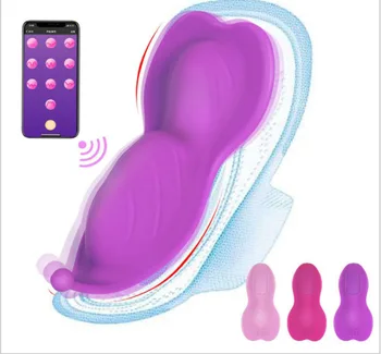 Noul Bluetooth Vibrator App Control De La Distanță Fără Fir Vibratoare, Femeia Patrunde Barbatul 10 Viteza Stimulator Clitoris, Vibrador Jucarii Sexuale Pentru Femei.