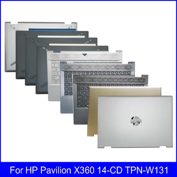 Noul Laptop LCD Capacul din Spate de Sprijin pentru mâini Superioare Caz cu Tastatura Jos de Caz Pentru HP Pavilion X360 14-CD TPN-W131 Touch și Non-touch