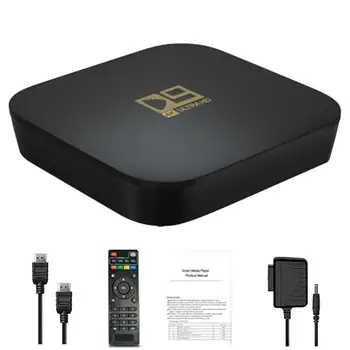 Noul Smart TV Box D9 Android 10.0 Set Top Box 2.4 G 5G WIFI 905 Core 4K HD 8GB Video Inteligente Media Player Home cinema TV Box