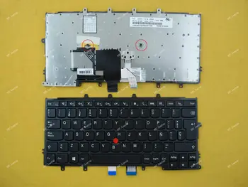 Noul SP spaniolă Teclado Tastatură Pentru ThinkPad X240 X240S X240I Laptop Cadru Negru Negru WIN8