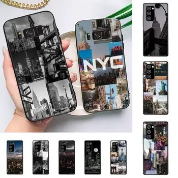 NYC NEW YORK city Caz de Telefon pentru Samsung J 2 3 4 5 6 7 8 prim plus 2018 2017 2016 core