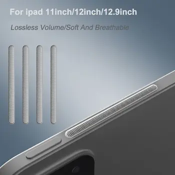 Pentru iPad Pro 2021 12.9 11 12 inch Universal Metal Vorbitori Autocolant Cască de Protecție de Praf de Film Net Guri de Praf-Dovada Protector